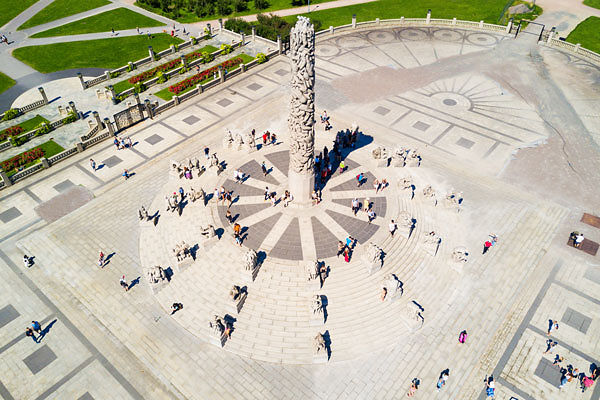 Norwegen_Frognerpark